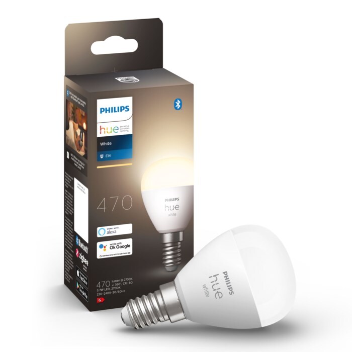Luster Smart LED-pære E14 470 lm 1-pk.