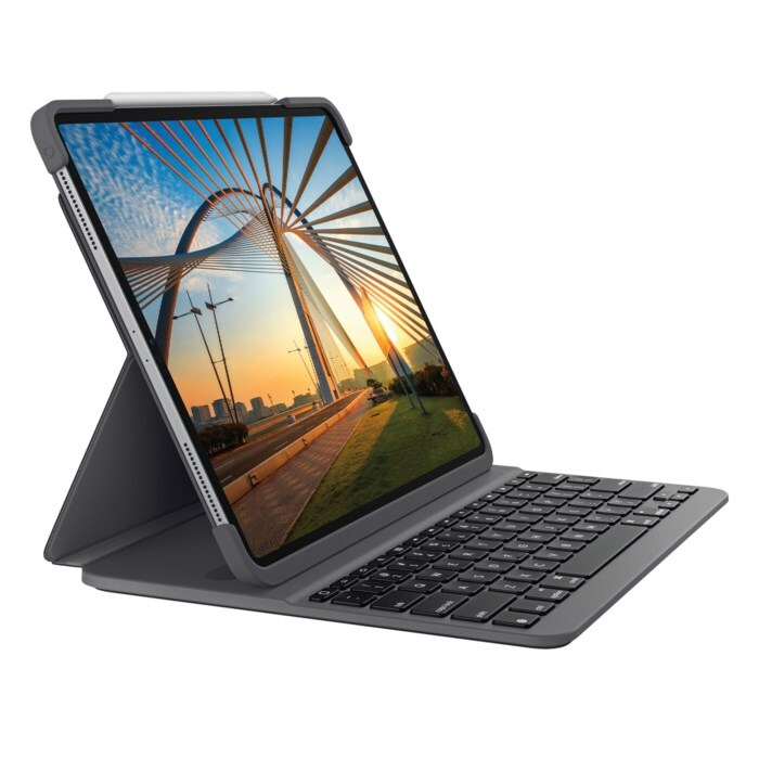 Logitech Slim Folio Pro Tangentbordsfodral för iPad Pro 11” (1-4th gen.)