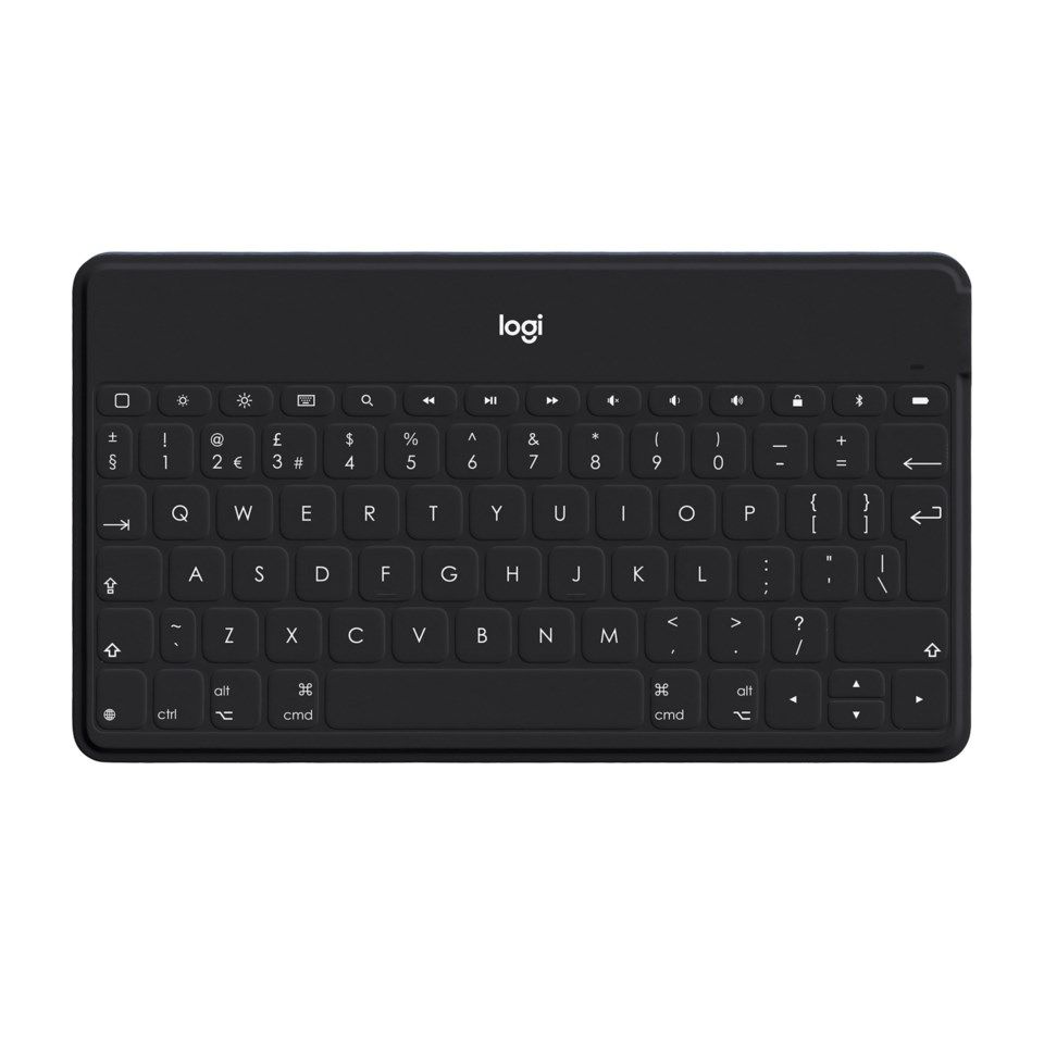Logitech Keys To Go Tastatur for mobil og nettbrett Svart