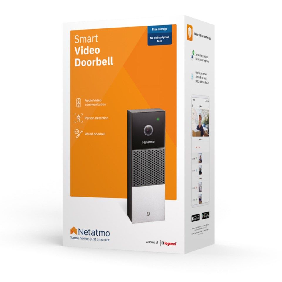 Netatmo Doorbell Dørklokke med kamera