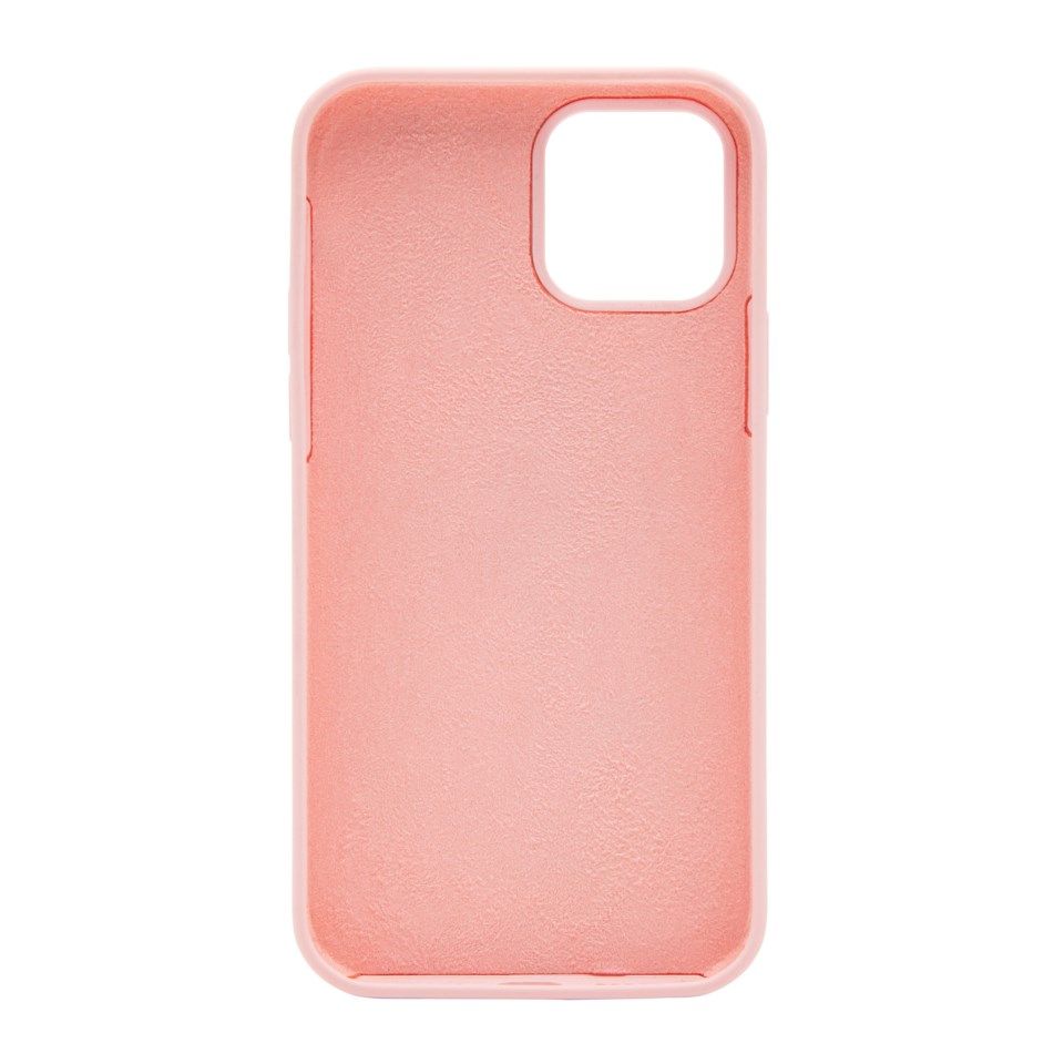 Linocell Rubber Case iPhone 12 og 12 Pro Rosa