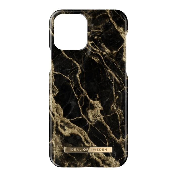 IDEAL OF SWEDEN Mobilskal för iPhone 12 och 12 Pro Golden Smoke Marble