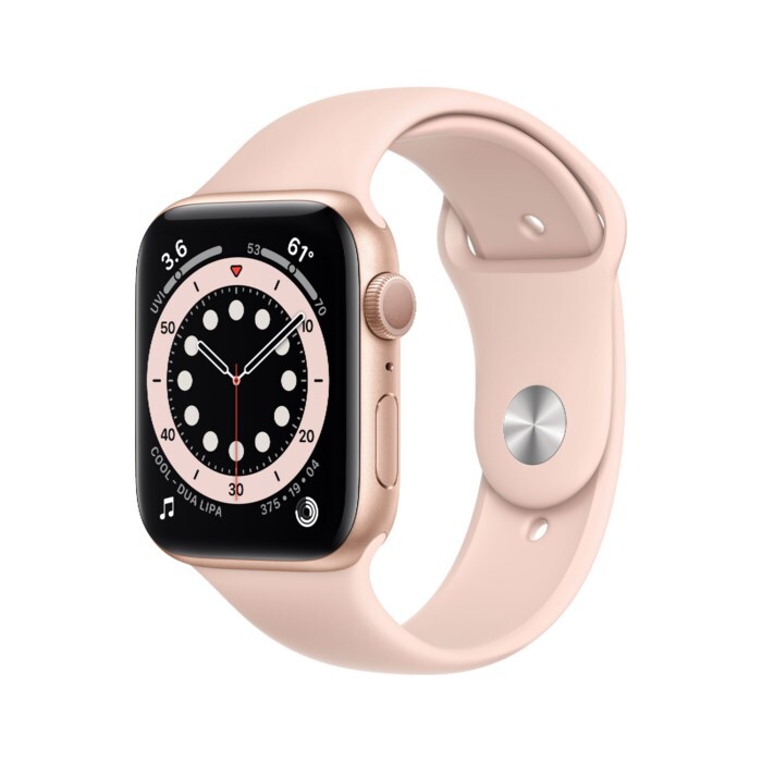 Apple Watch Series 6 (GPS) 44 mm Gull/rosa