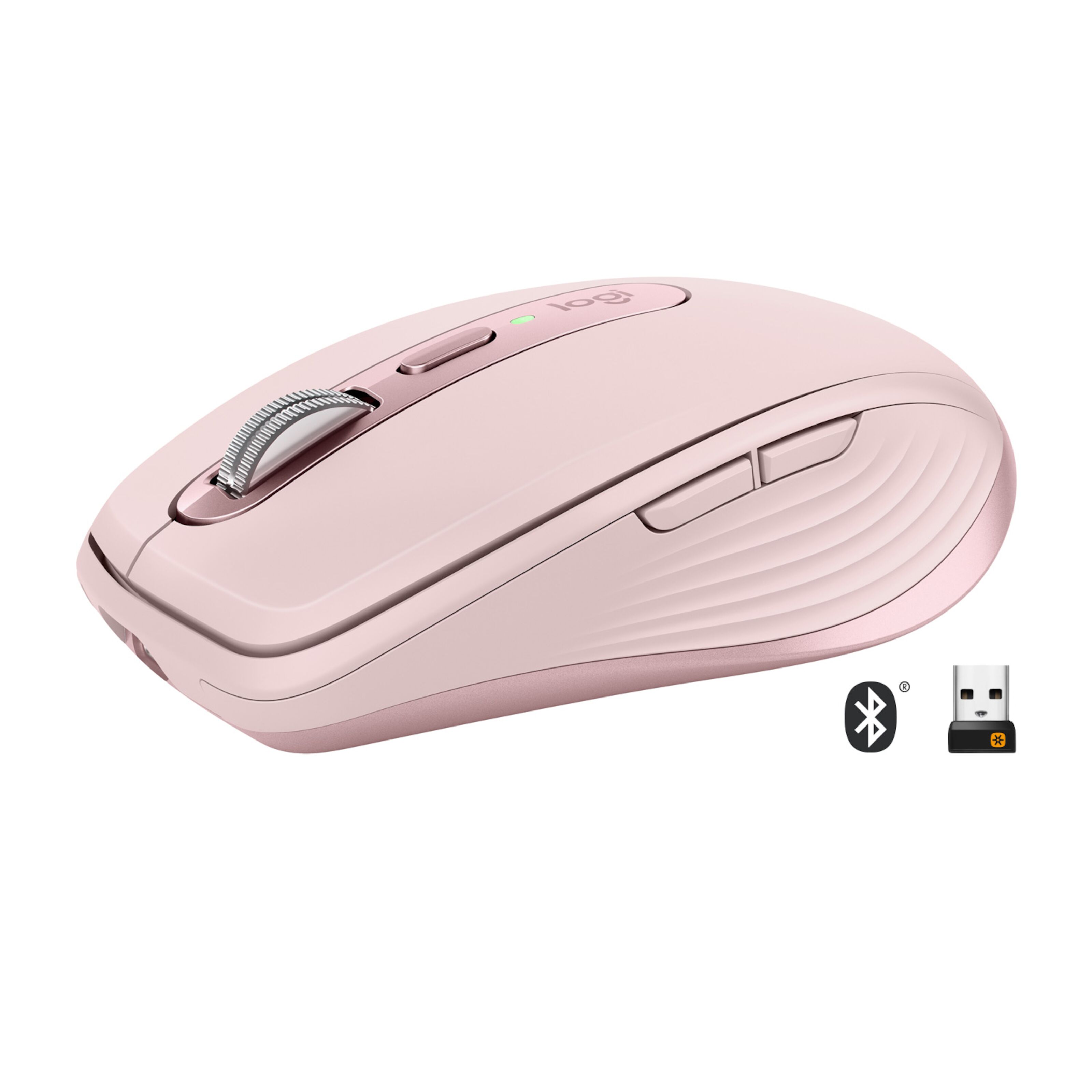 Logitech MX Anywhere 3 Trådlös datormus Rosé