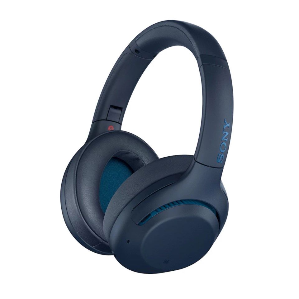Sony WH-XB900N Trådlösa hörlurar med aktiv brusreducering Blå