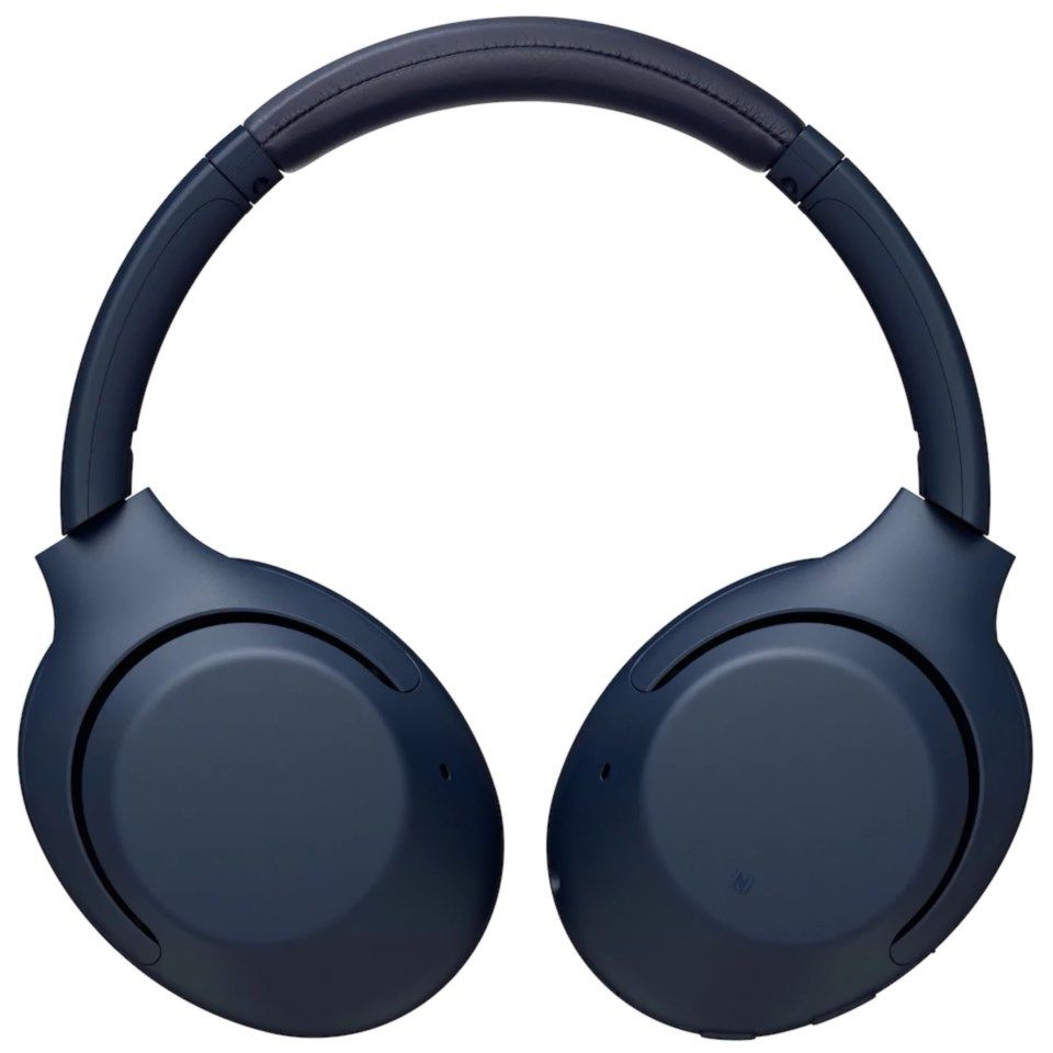 Sony WH-XB900N Trådlösa hörlurar med aktiv brusreducering Blå