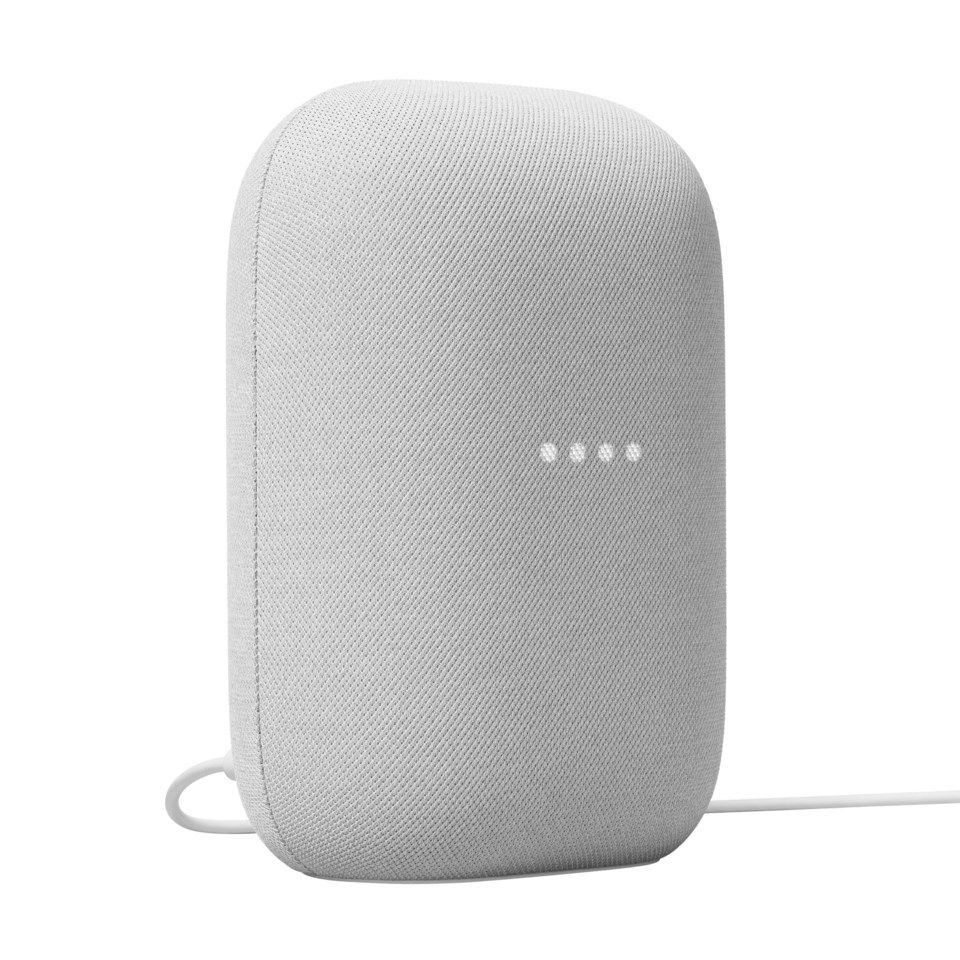 Google Nest Audio Høyttaler med Google Assistant Kritt