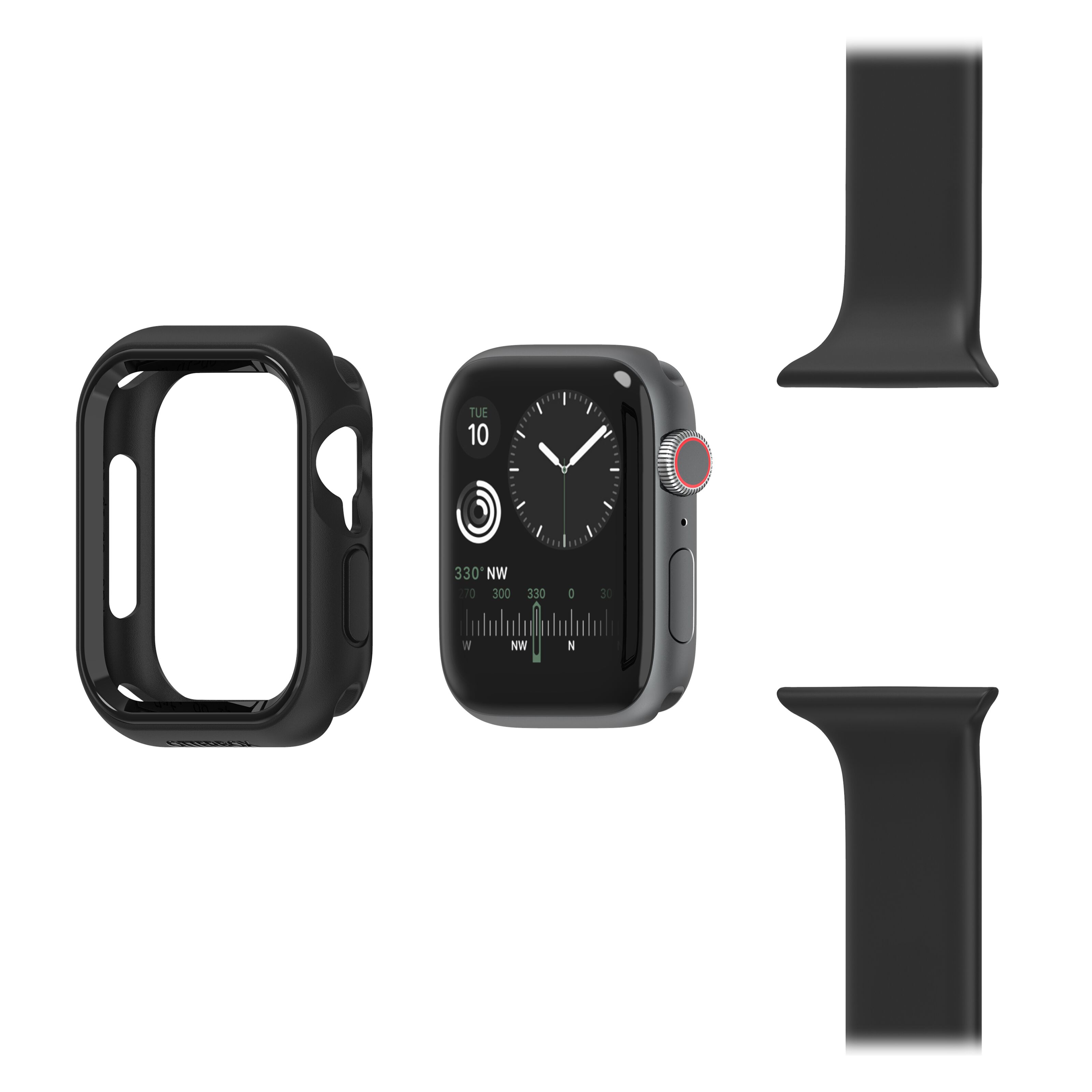 Otterbox Exo Edge Skydd till Apple Watch Series 4/5/6 och SE - Apple Watch-tillbehör  | Kjell.com