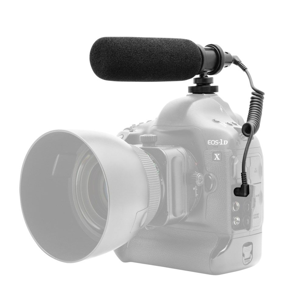 Nikabe Videomikrofon for kamera og mobil