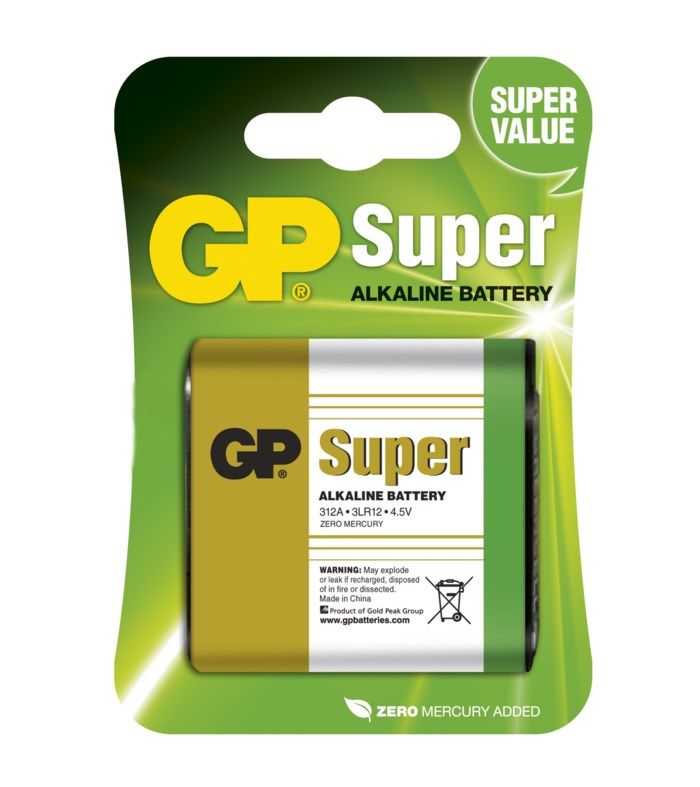 GP 4,5 V-batteri (3LR12)