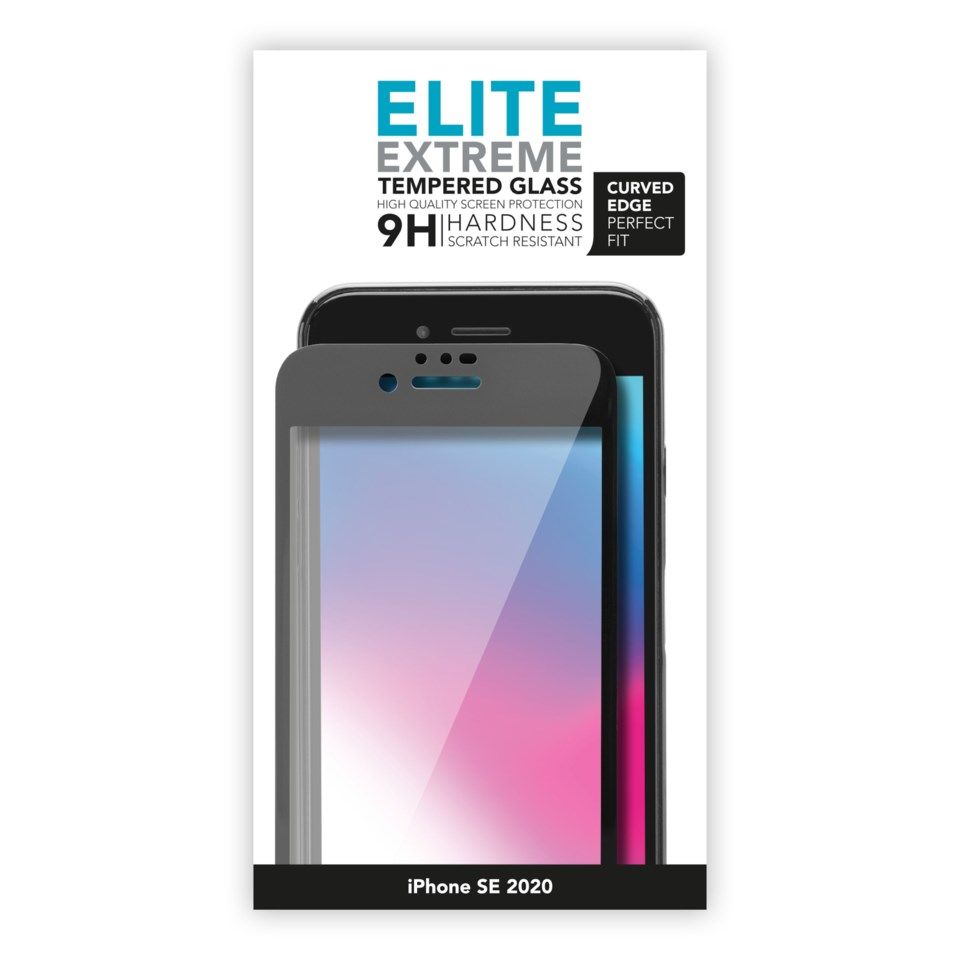 Linocell Elite Extreme Curved Skärmskydd för iPhone SE 2020