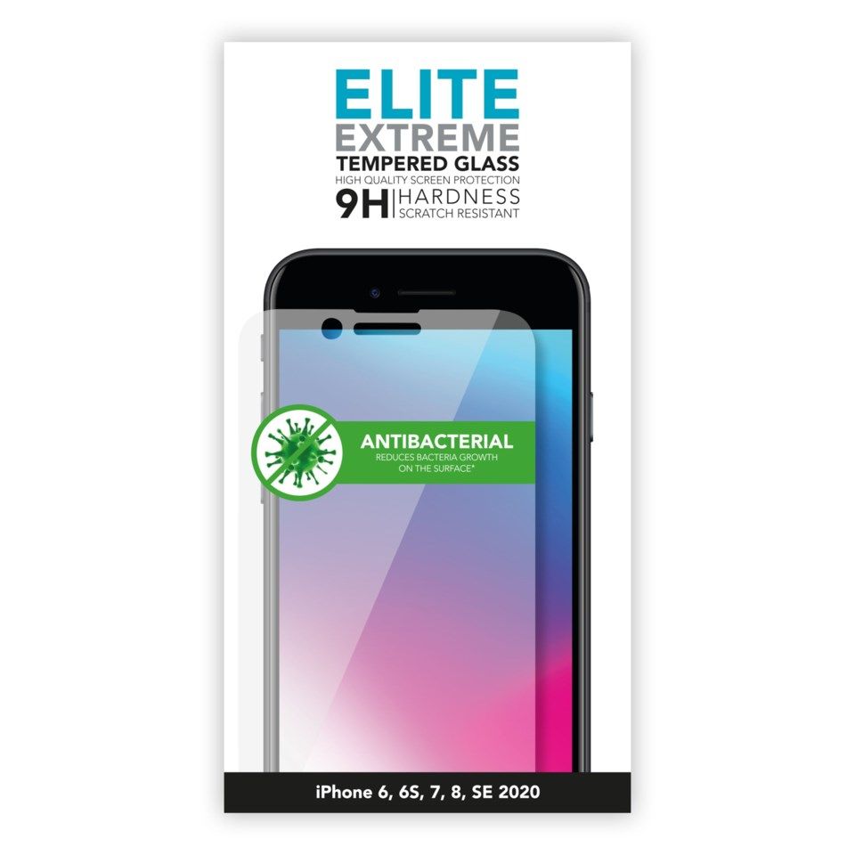Linocell Elite Extreme Skärmskydd för iPhone 6-8 och SE 2020