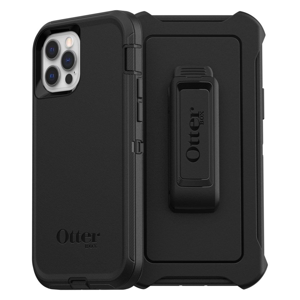 Otterbox Defender Robust deksel for iPhone 12 og 12 Pro