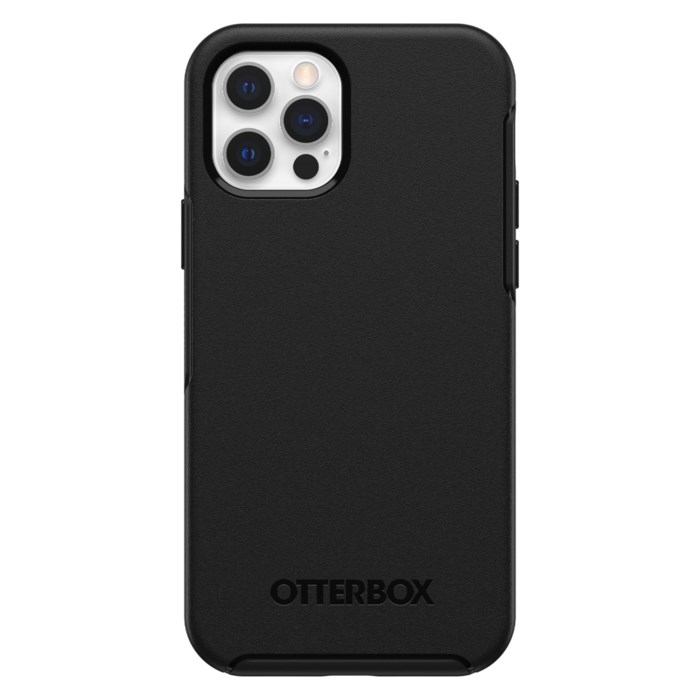 Otterbox Symmetry Tåligt skal för iPhone 12 och 12 Pro Svart