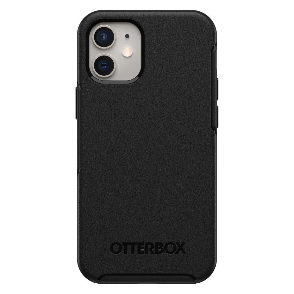 Otterbox Symmetry Tåligt skal för iPhone 12 Mini Svart
