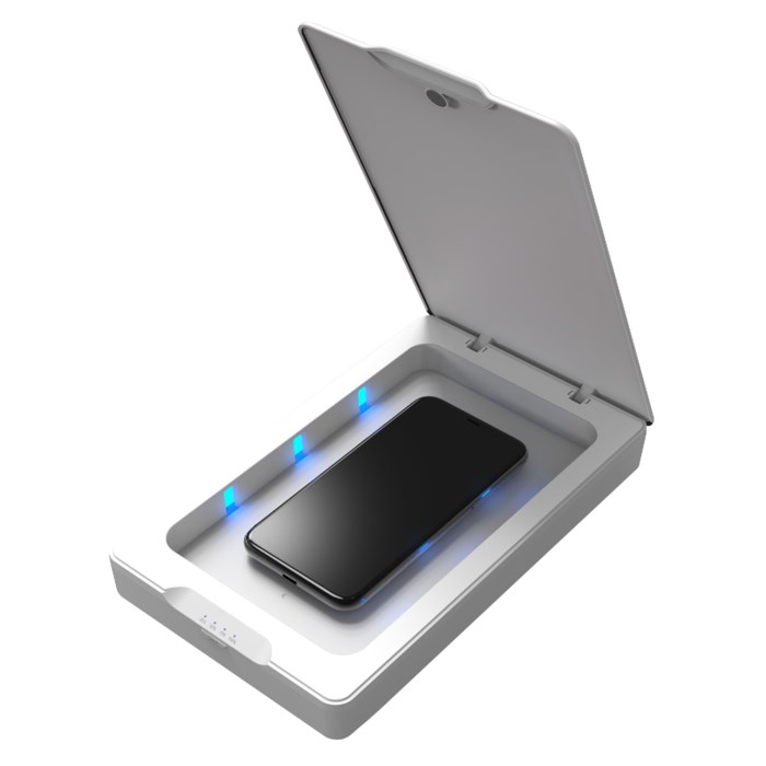 Invisible Shield UV Sanitizer för mobilen och klockan