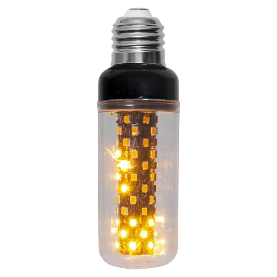 LED-lampa med flammande sken E27 105 lm