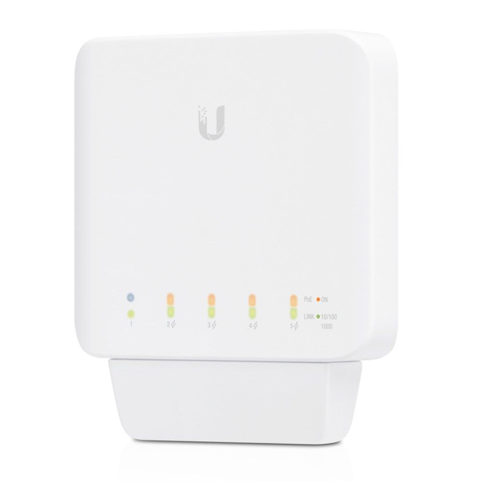 Ubiquiti Unifi USW Flex PoE-gigabitswitch med 5 porter
