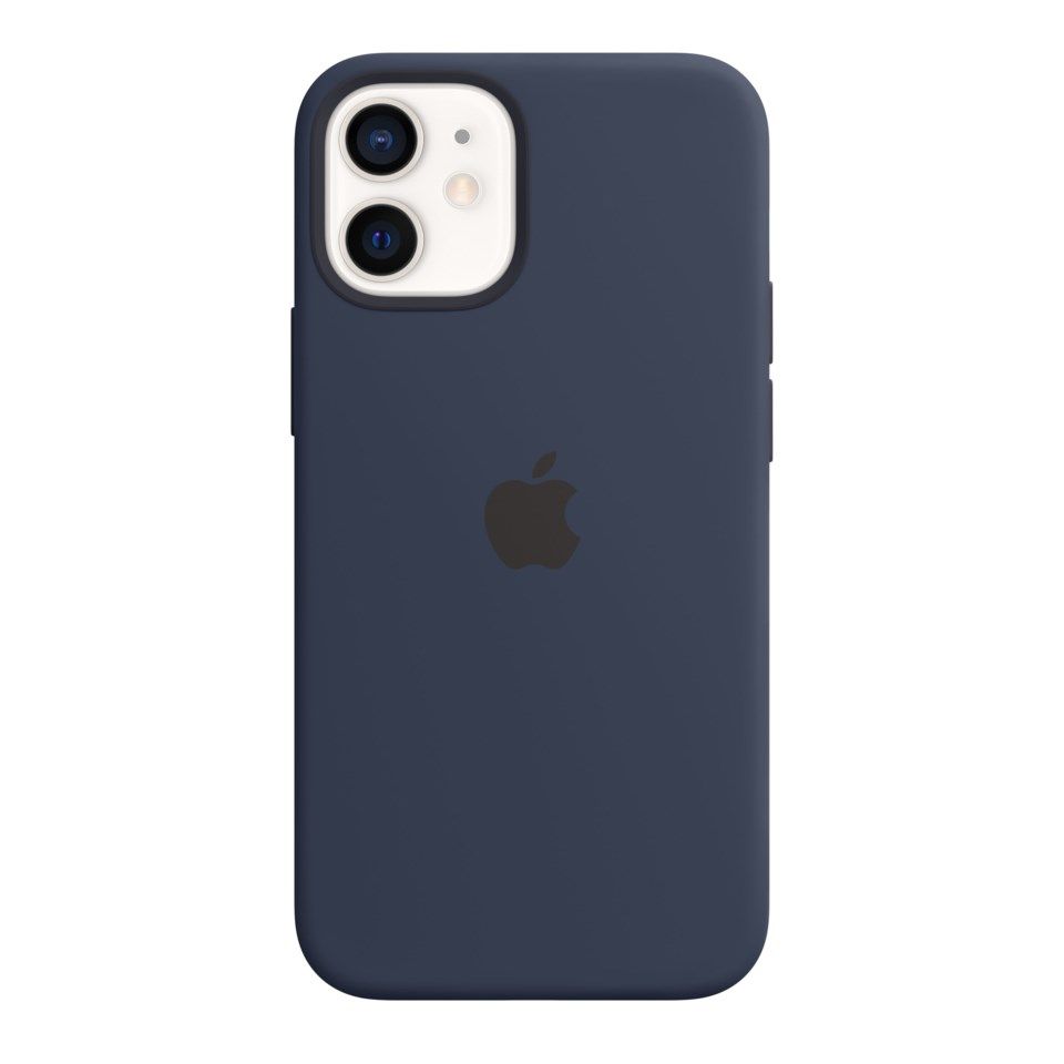 Apple Silikondeksel med Magsafe til iPhone 12 Mini Blå