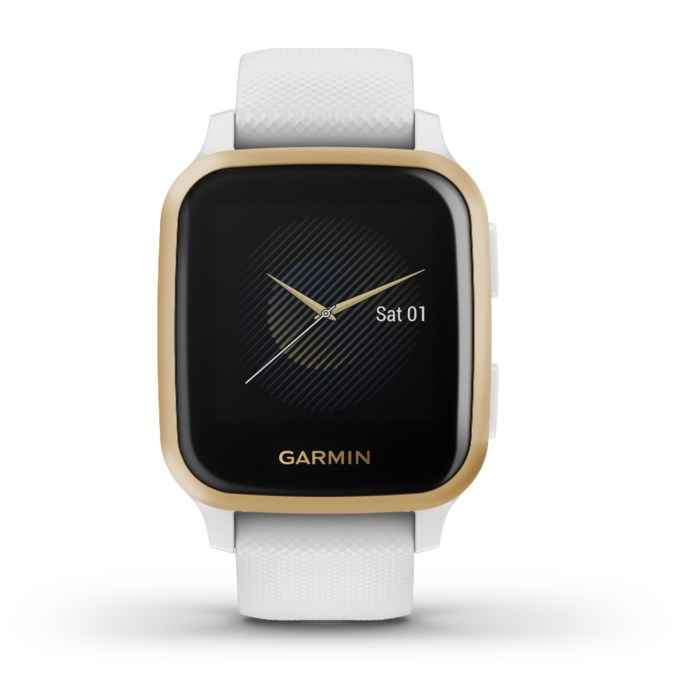 Garmin Venu Sq GPS-klocka Vit/Guld