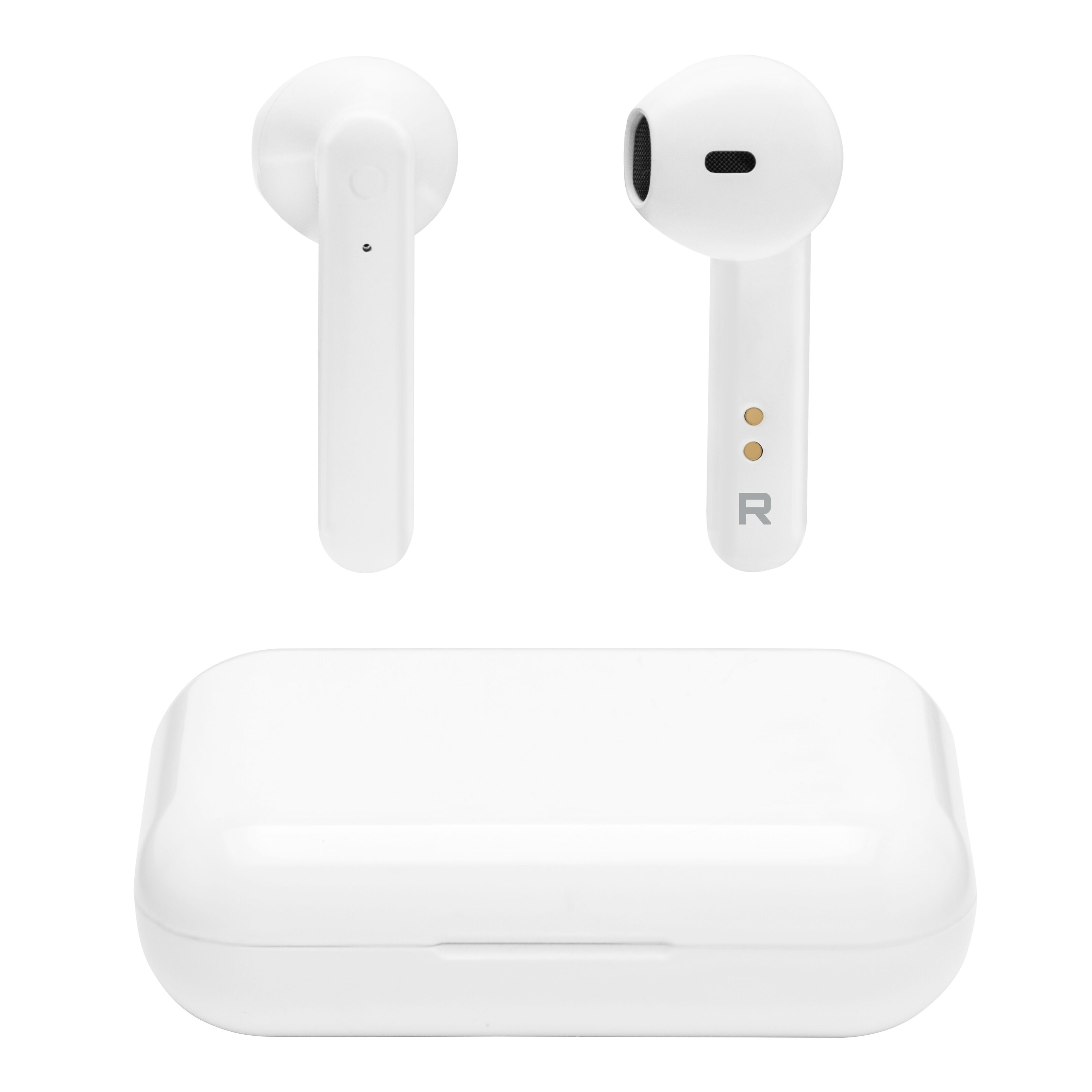 Linocell True wireless-hodetelefoner Hvit