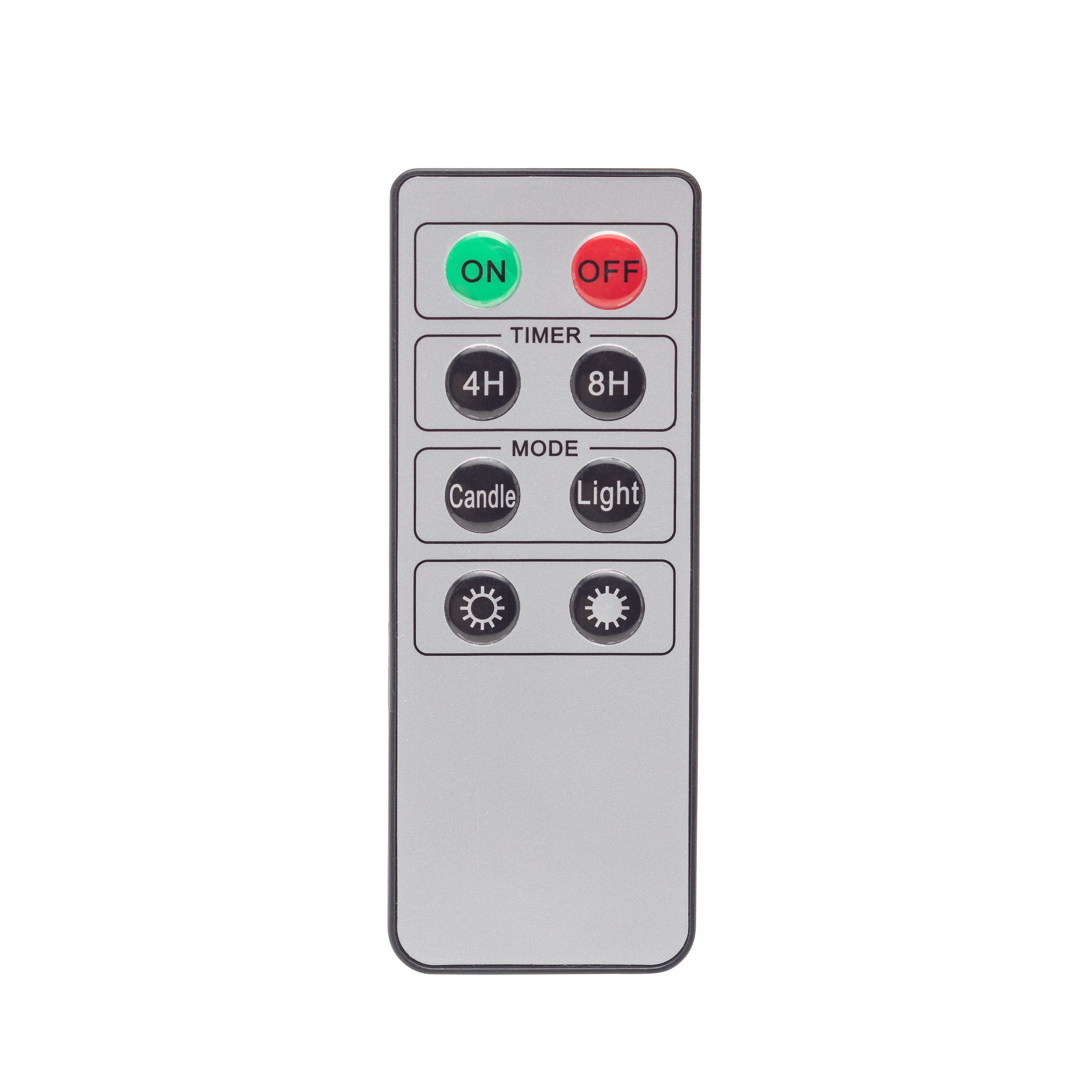 Stearinljus med fjärrkontroll