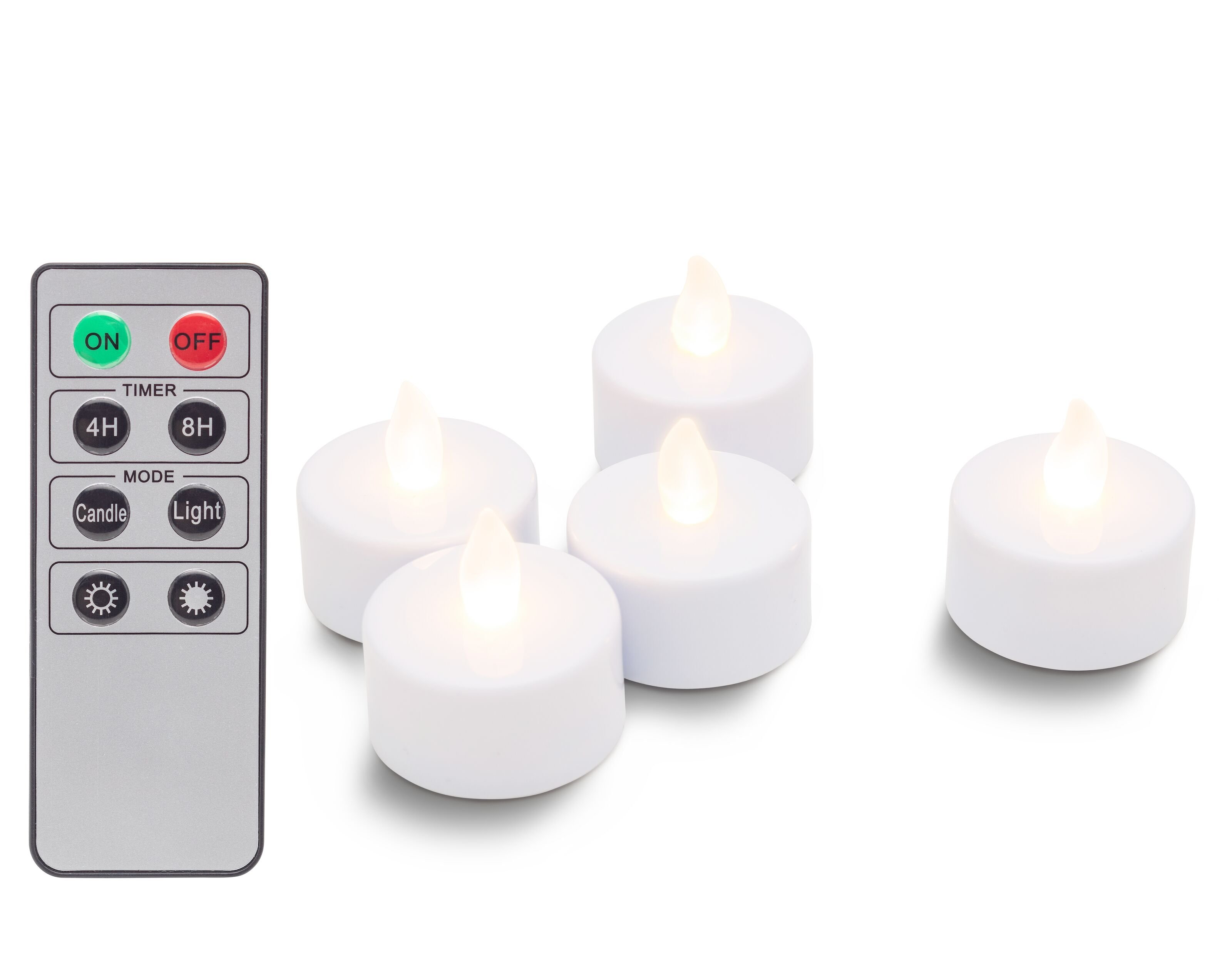 Ledsavers Värmeljus LED 18-pack