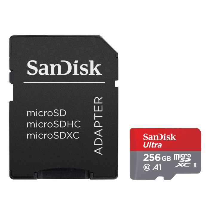 Sandisk Ultra+ Micro-SD-kort 256 GB