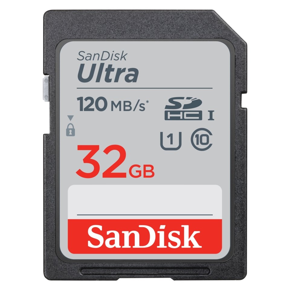 Sandisk Ultra SD-kort 32 GB SDHC