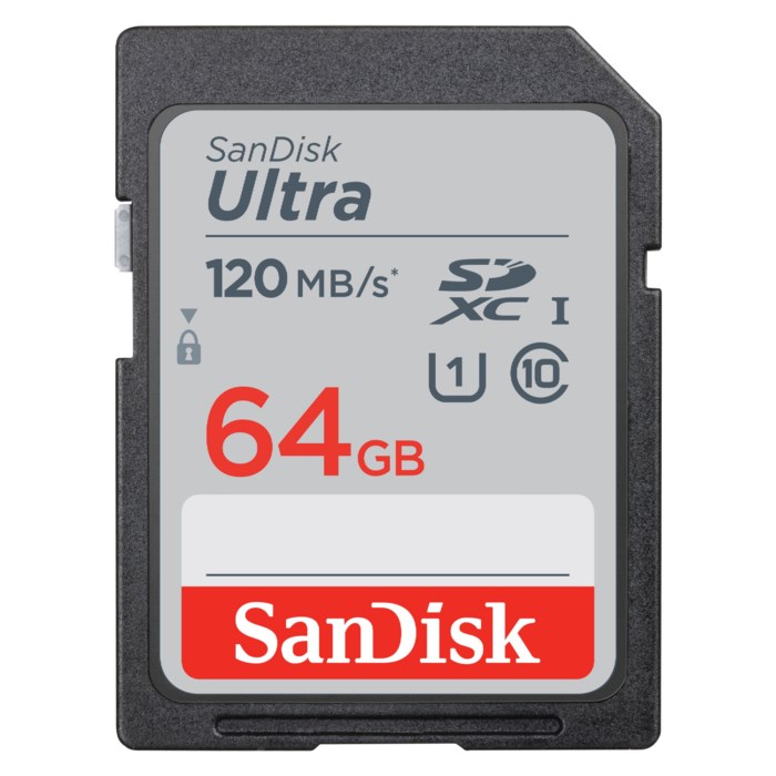 Sandisk Ultra SD-kort 64 GB