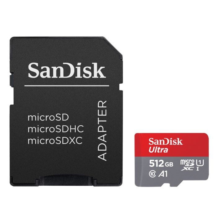 Sandisk Ultra+ Micro-SD-kort 512 GB