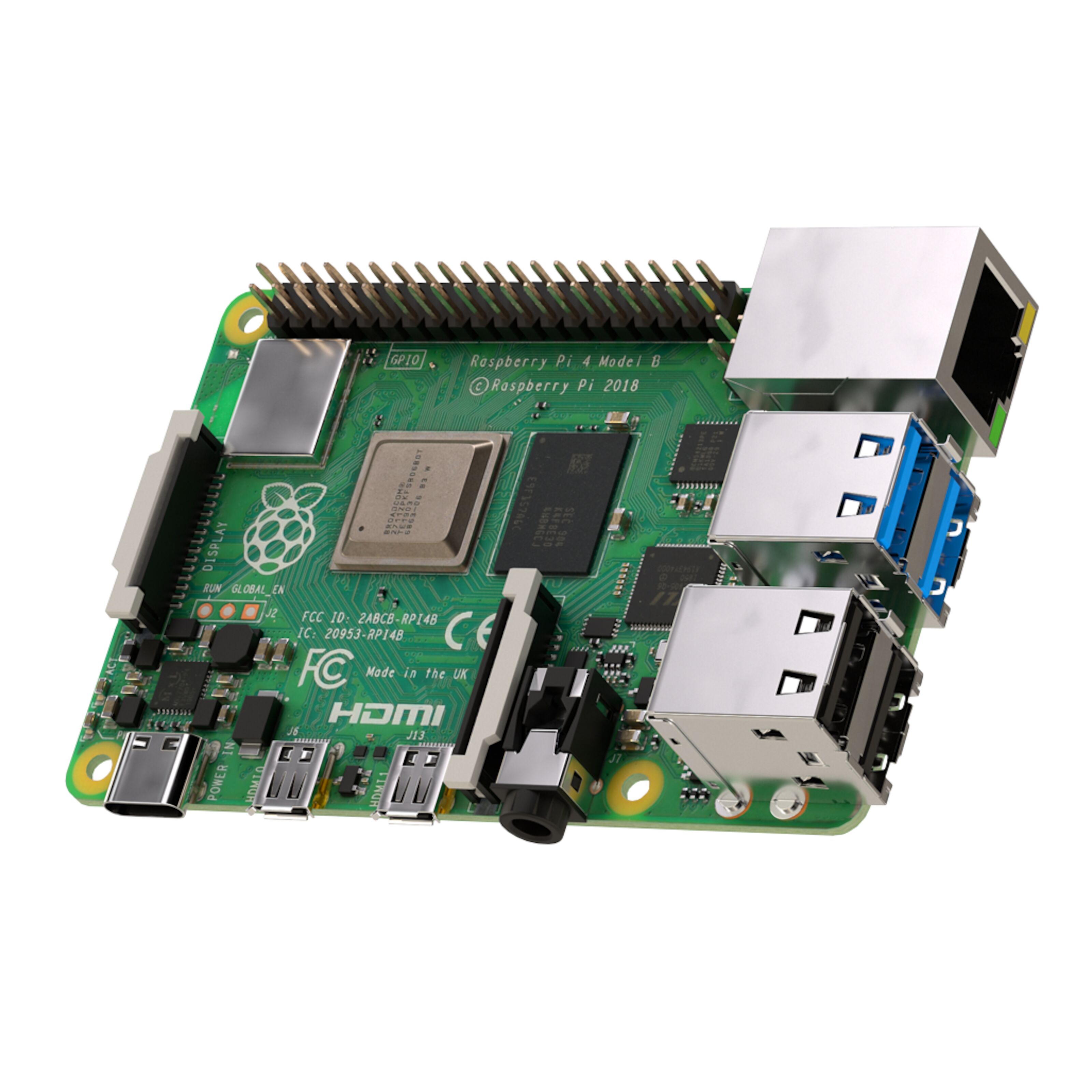 OKdo Raspberry Pi 4, 2 GB Kit - Raspberry Pi | Kjell.com