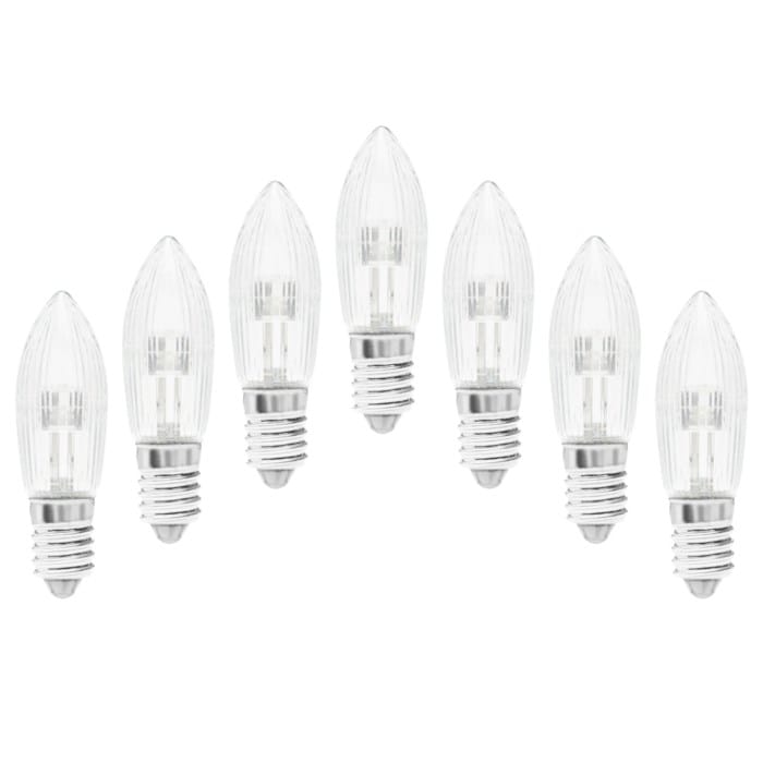 Ledsavers Reservlampa till Adventsljusstakar LED 7-pack