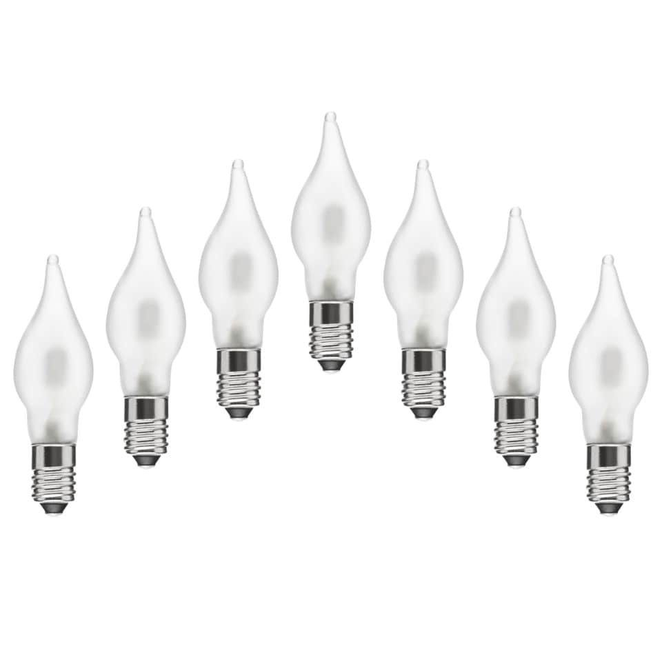 Ledsavers Frostad Reservlampa till Adventsljusstakar LED 7-pack