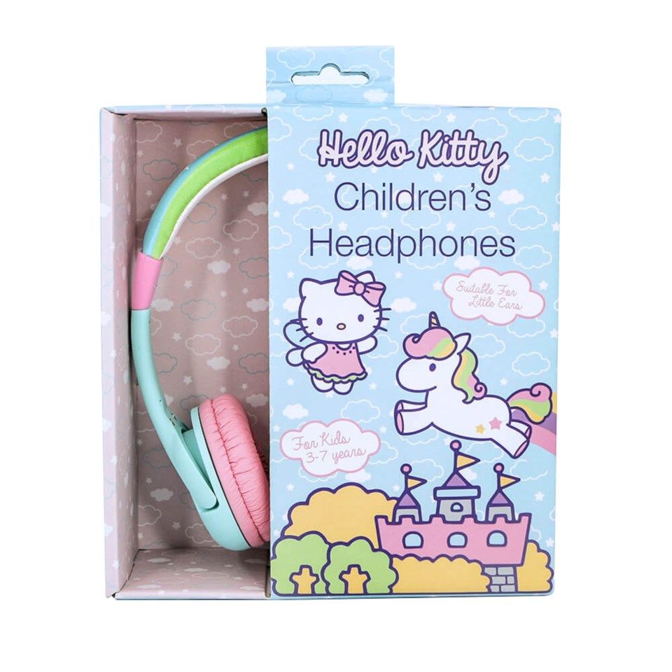 Hörlurar med volymbegränsning Hello Kitty