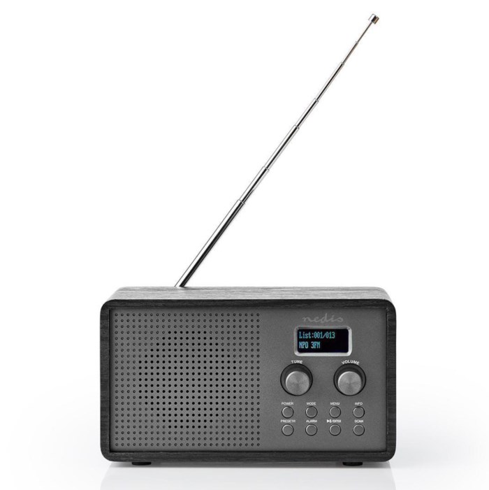 Radio med Dab+ och uppladdningsbart batteri