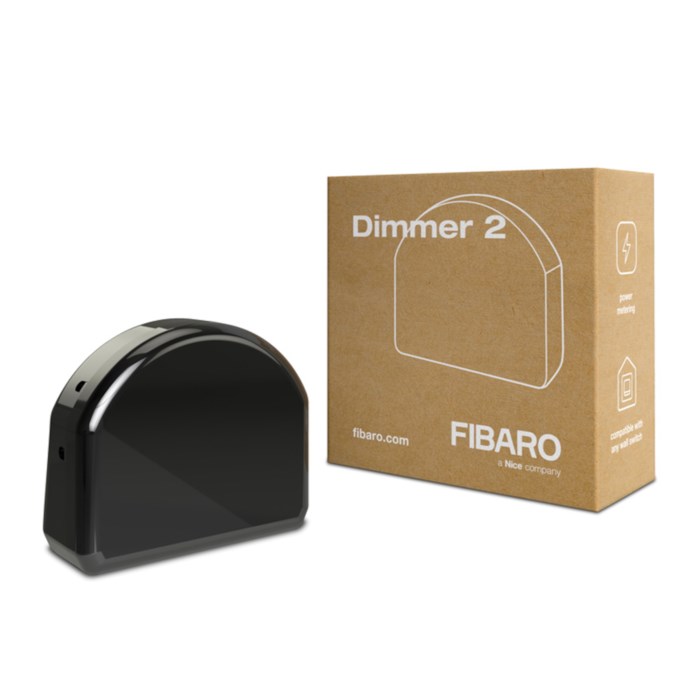 Fibaro Infälld Z-wave-dimmermottagare 250 W