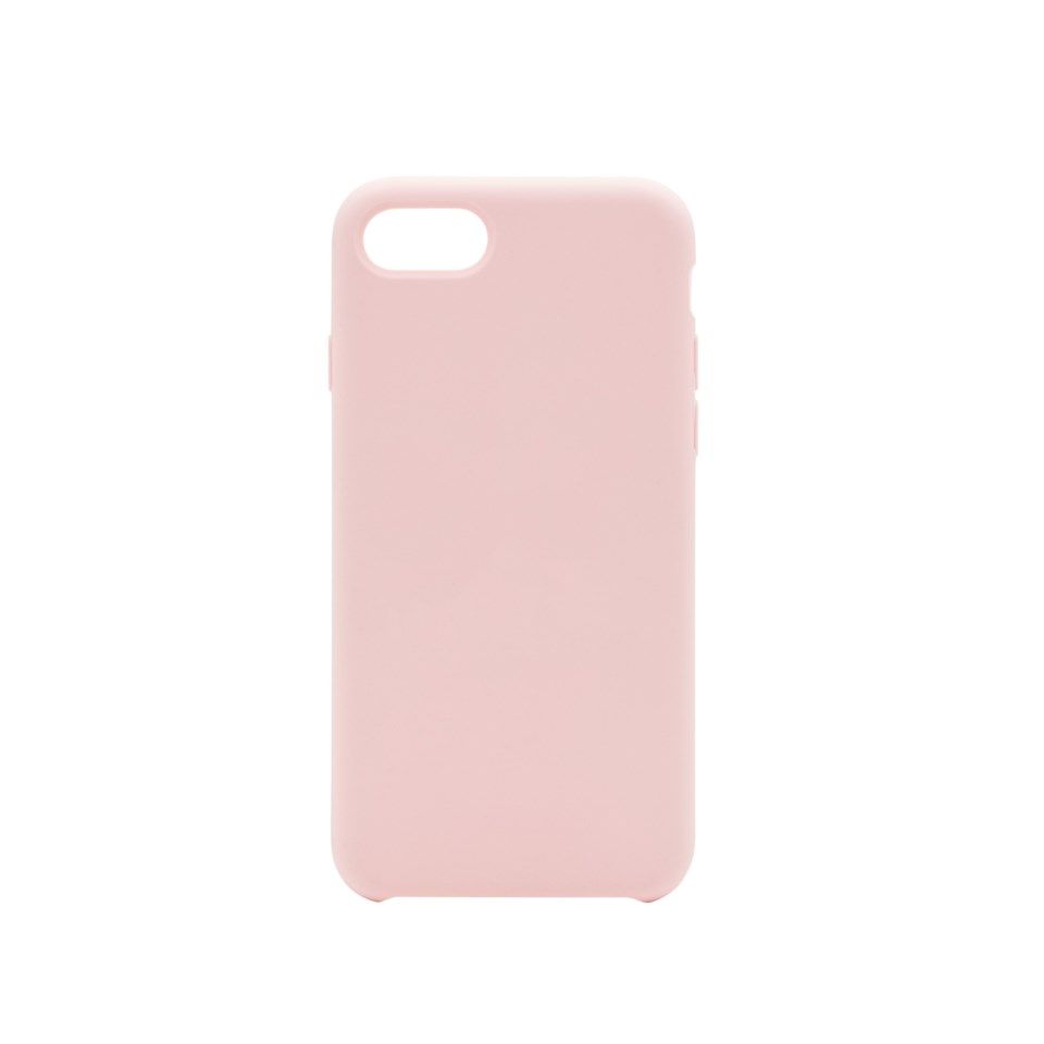 Linocell Rubber Mobildeksel for iPhone 6-8 og SE 2020 Rosa