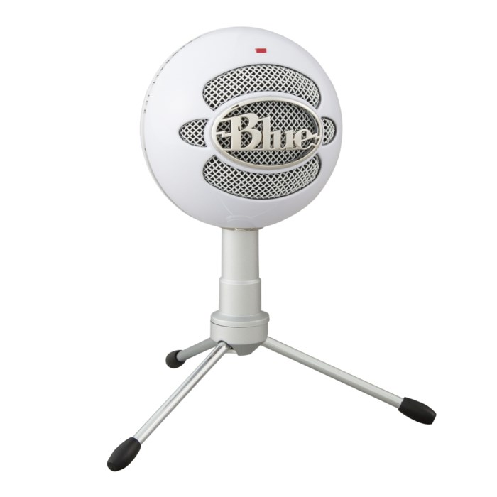 Logitech C Blue Snowball iCE USB-stereomikrofon Vit