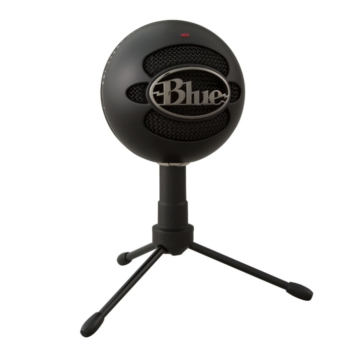 Logitech C Blue Snowball iCE USB-stereomikrofon Svart