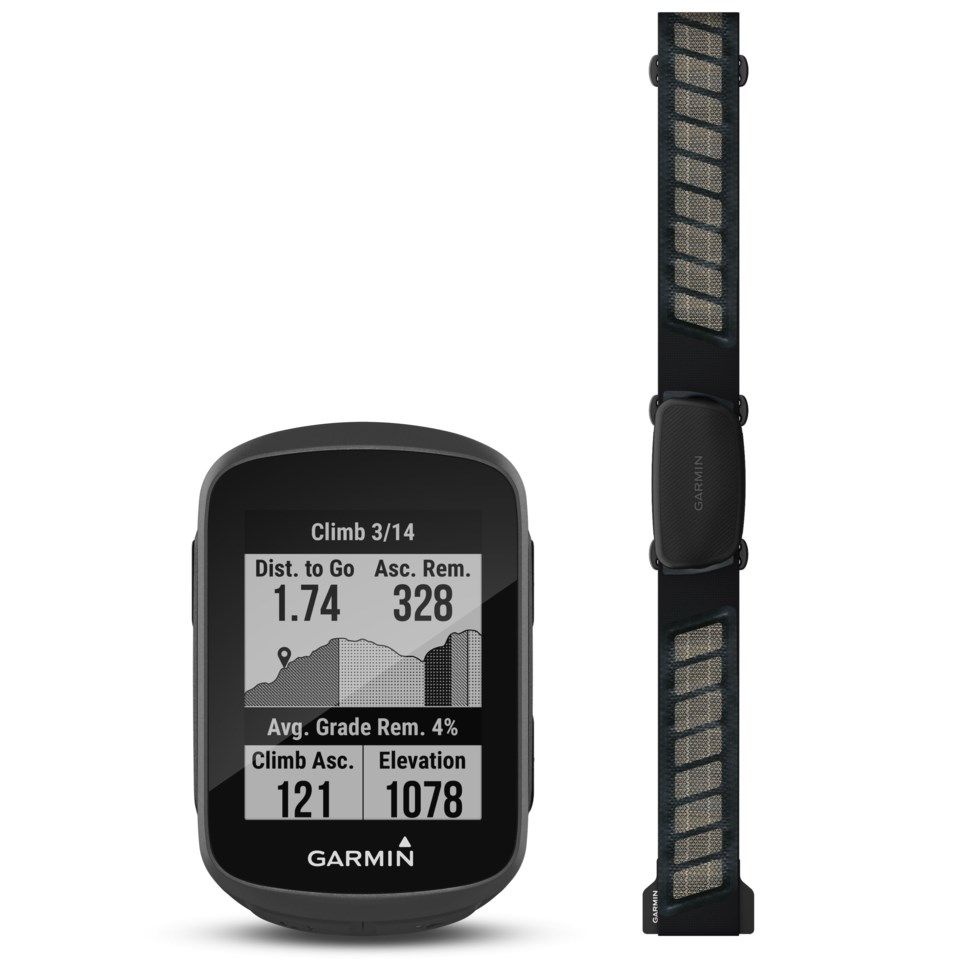 Garmin Edge 130 Plus Bundle GPS-cykeldator och pulsband