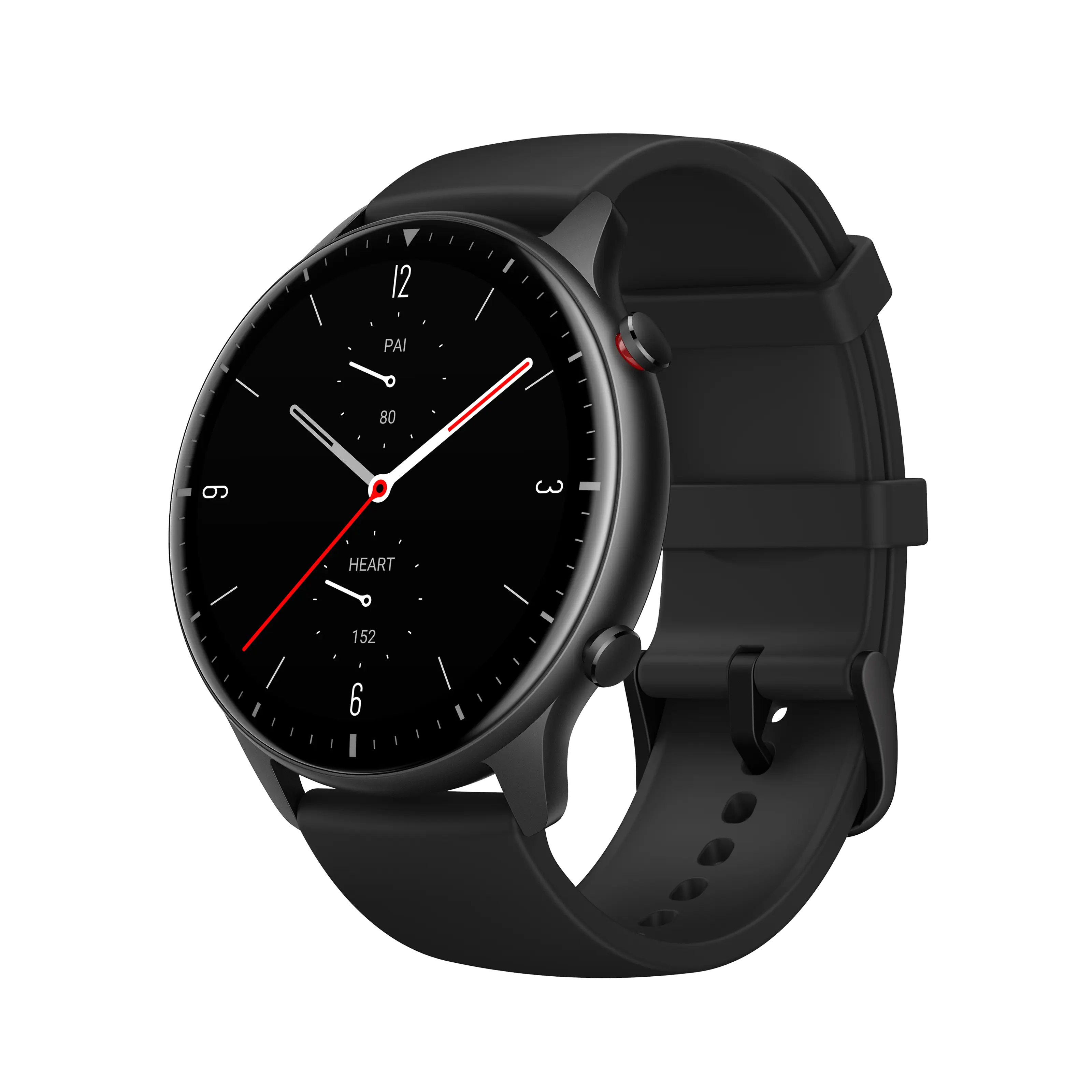 Amazfit GTR 2 Sport Smartklocka med always-on-display Svart