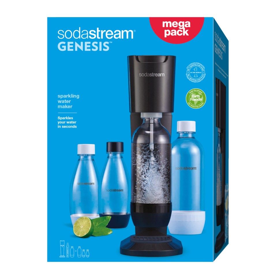 Sodastream Genesis Gigapack Kullsyremaskin Svart