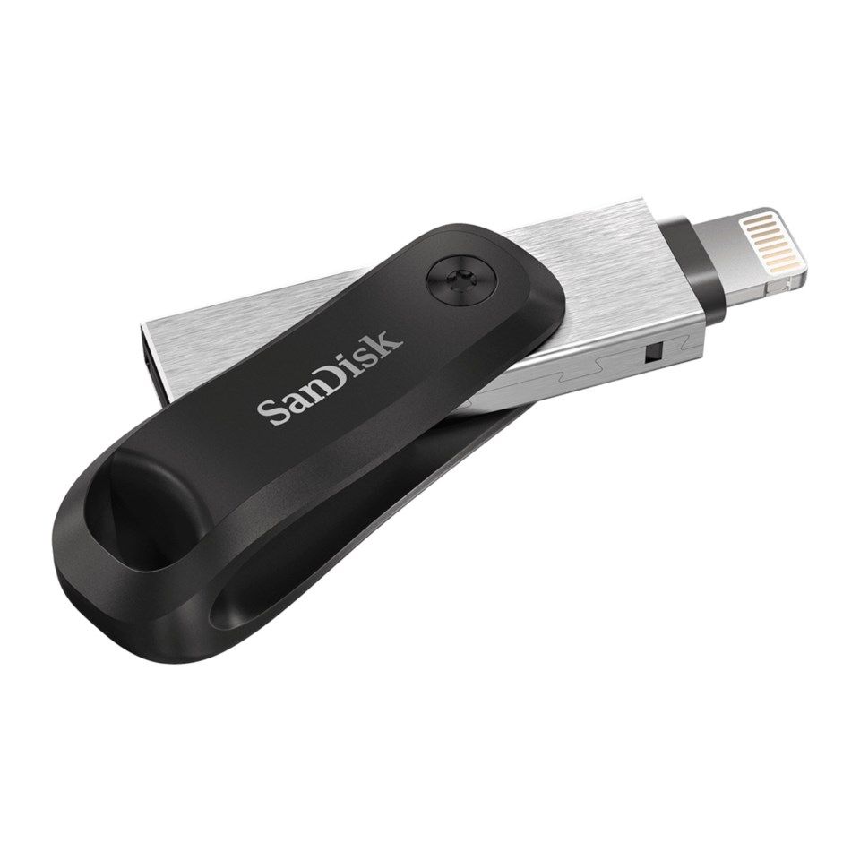 Sandisk iXpand Go USB-minne med Lightning-kontakt 128 GB