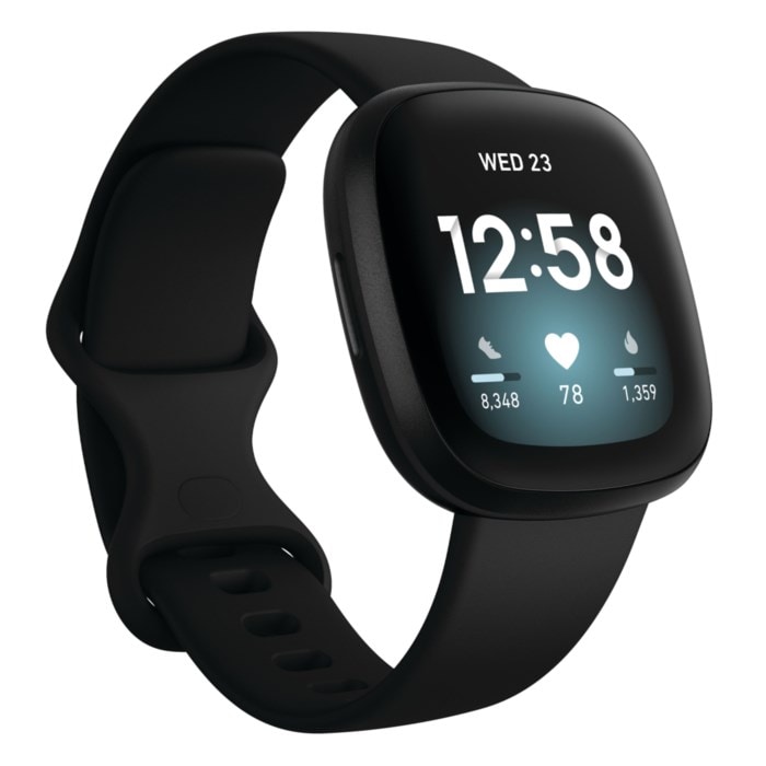 Fitbit Versa 3 Smartklocka Svart