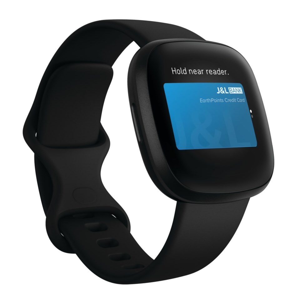 Fitbit Versa 3 Smartklokke - GPS-klokke | Kjell.com