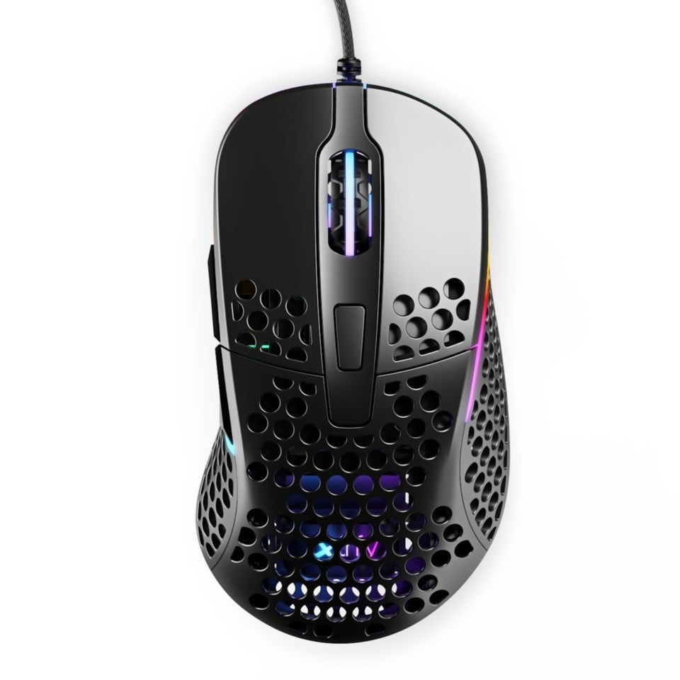 Xtrfy M4 RGB Gamingmus - Svart Svart