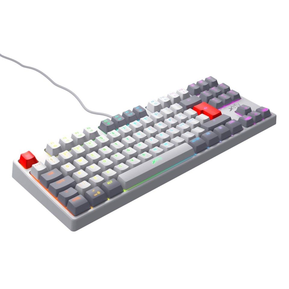 Xtrfy K4 RGB TKL Gaming-tastatur Retro