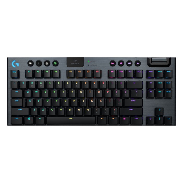 Logitech G 915 TKL Mekaniskt tangentbord GL Clicky Svart