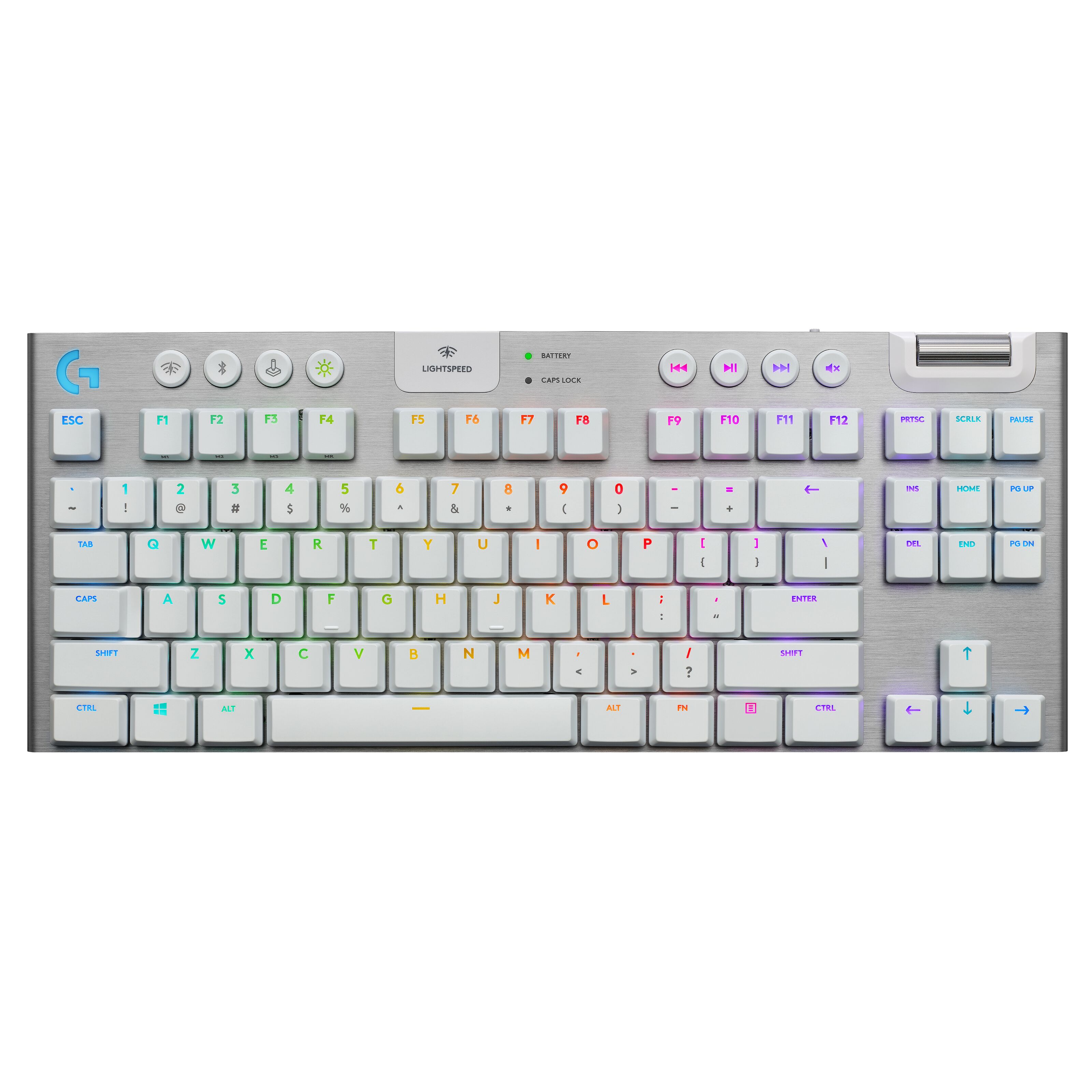 Logitech G 915 TKL Mekanisk tastatur GL Tactile Vit